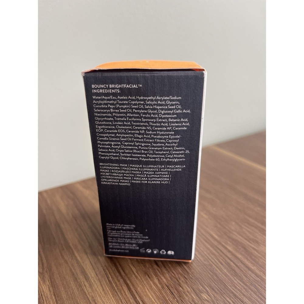 Drunk Elephant Bouncy‎ Brightfacial Masque 1.69 fl.oz./50 ml. NIB Authentic - Picture 2 of 5